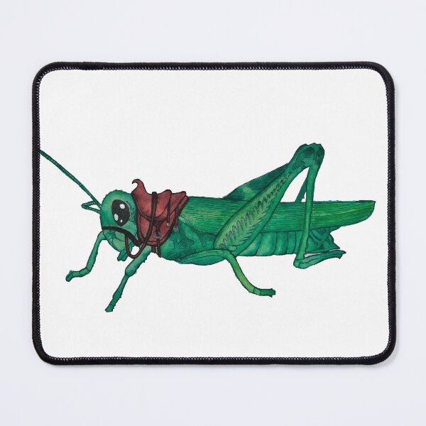 Item preview, Grasshopper with Saddle designed and sold by maeve-does-art.