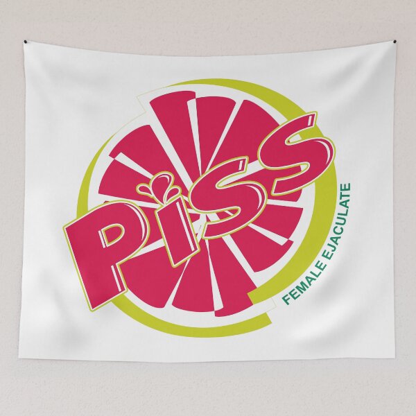 Item preview, Piss (Female Ejaculate)- Parody logo of a well known soft drink designed and sold by DesignsByDaddy.
