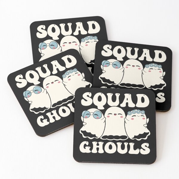 Item preview, Squad Ghouls Halloween Cute Ghosts by Tobe Fonseca designed and sold by Tobe Fonseca®.