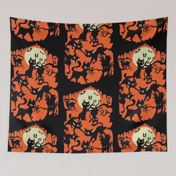 Item preview, Halloween Cat 4 designed and sold by TheSamuraiCat.