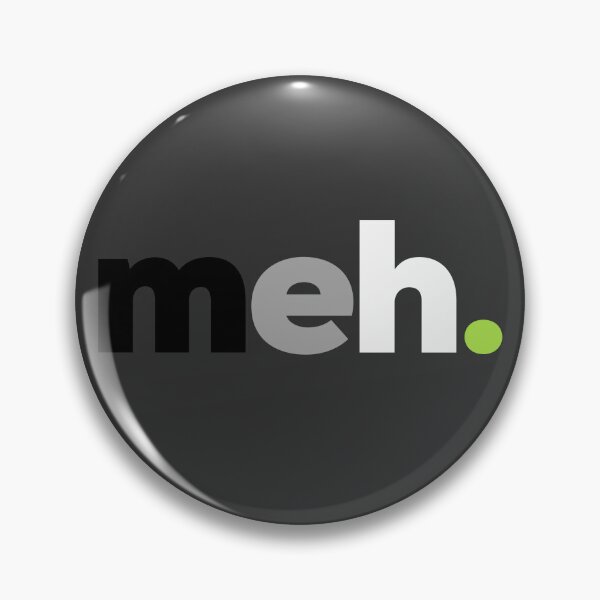 Item preview, meh Gender. Agender Pride designed and sold by Subtle Pride Shop.