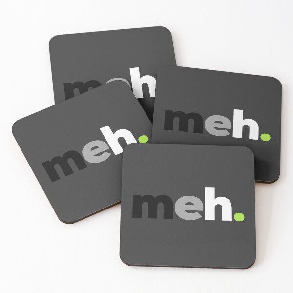 Item preview, meh Gender. Agender Pride designed and sold by Subtle Pride Shop.