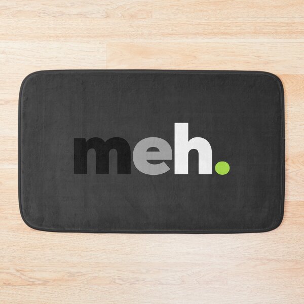 Item preview, meh Gender. Agender Pride designed and sold by Subtle Pride Shop.