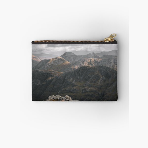 Item preview, Mountain Scenery in the Scottish Highland on a Dark Cloudy Day - View from Bidean Nam Bian designed and sold by BackpackTravel.