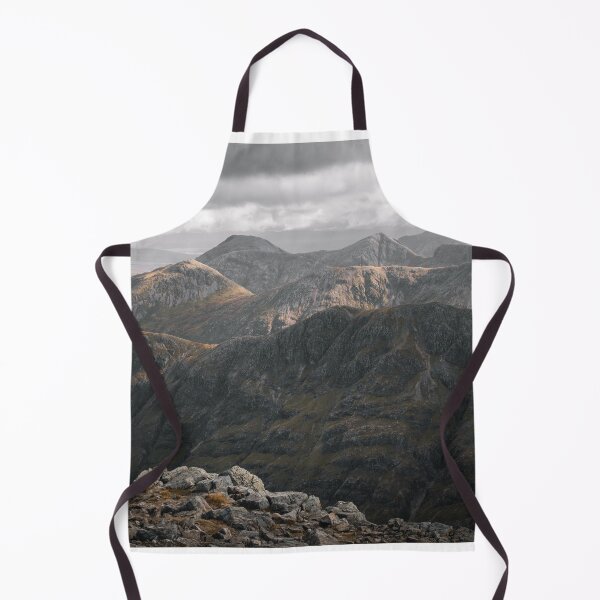 Item preview, Mountain Scenery in the Scottish Highland on a Dark Cloudy Day - View from Bidean Nam Bian designed and sold by BackpackTravel.