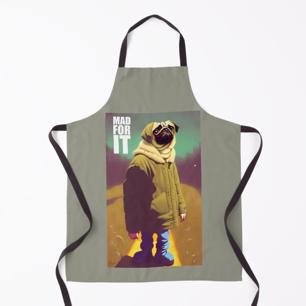 Item preview, Mad For It pug in a parka designed and sold by Seanyah.