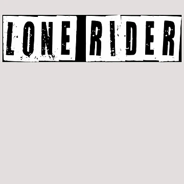 Artwork thumbnail, Lone Rider by HiddenStar02