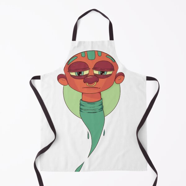 Item preview, Sad ghost man cartoon style designed and sold by Vnouk.
