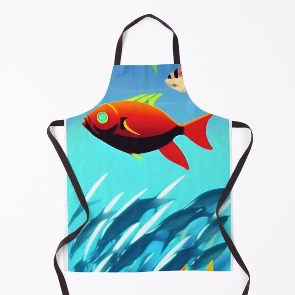 Item preview, pez rojo en el mar designed and sold by OverAltruist.