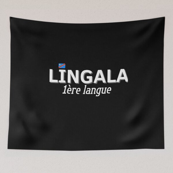 Item preview, "LINGALA 1st language" Congo humor t-shirt designed and sold by monoso0607.