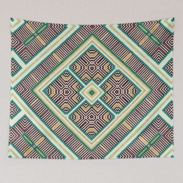 Item preview,  ARUBA - ORANJESTAD ABSTRACT GEOMETRIC ARCHITECTURE PAINTED  -  ARUBA ONE HAPPY ISLAND designed and sold by Ralek.