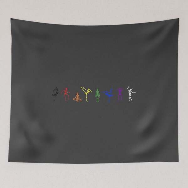 Item preview, Halloween Skeleton Allies. LGBTQ Pride designed and sold by Subtle Pride Shop.