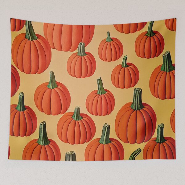 Item preview, Halloween Vintage Pumpkin Original designed and sold by Art-Love-Design.