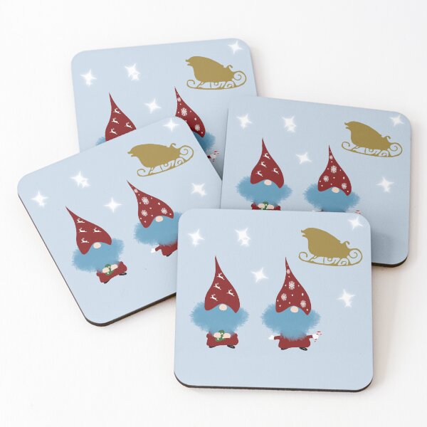 Item preview, Two gnomes and a sled designed and sold by Naked Drop.