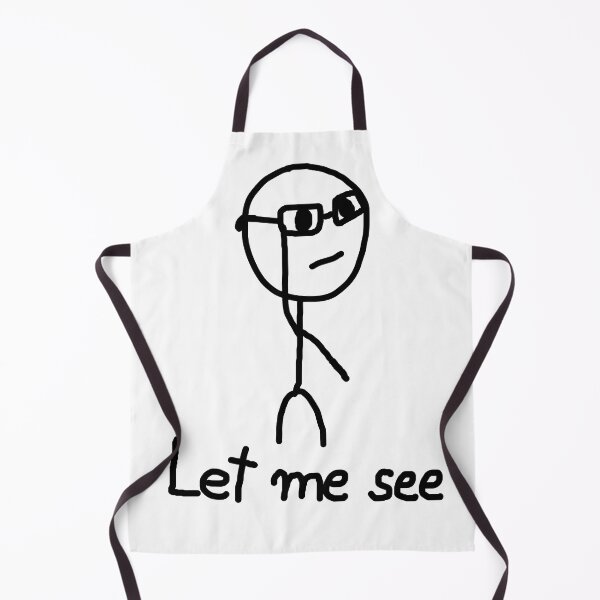 Item preview, Stickman with glasses let me see designed and sold by StickyMann.