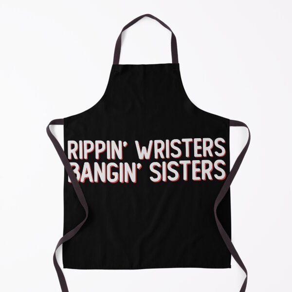 Item preview, Wrippin' Wristers Bangin Sisters Funny Hockey Slang Quote designed and sold by TripleDeke.