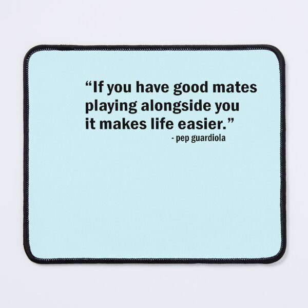 Item preview, Manchester City Pep Guardiola Quote Classic T-Shirt designed and sold by Football-Tees.