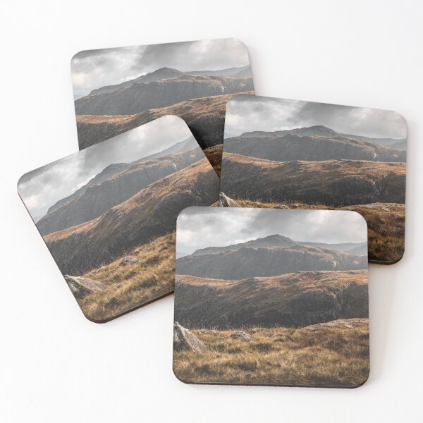 Item preview, Scotlands Mountains on a cloudy autumn day - View from Stob Coire Nan Lochan, Scottish Highlands designed and sold by BackpackTravel.