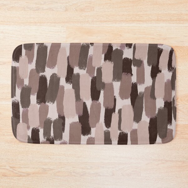 Item preview, Abstract, Shades of Mocha and Chocolate Brown, Paint Brush Effect designed and sold by OneThreeSix.