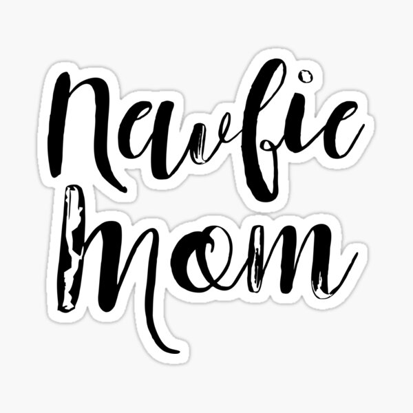 Newfie Mom Sticker