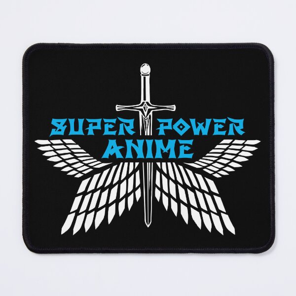 Item preview, Blue White Sword Wings Super Power Anime designed and sold by SuperPowerAnime.