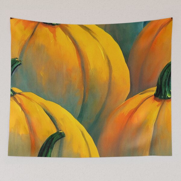 Item preview, Halloween Vintage Pumpkin Original designed and sold by Art-Love-Design.
