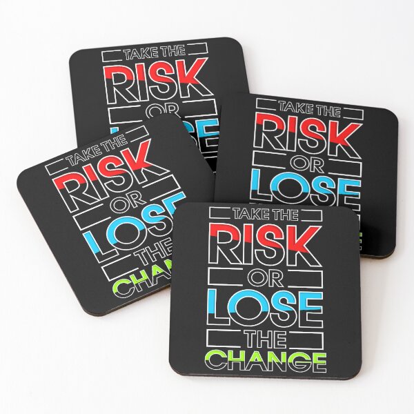 Item preview, Risk Motiviational.  Take the risk or lose the change! designed and sold by Deano's Designs.