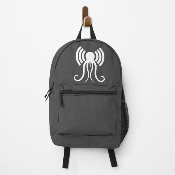 Item preview, The H.P. Lovecraft Literary Podcast Logo - White designed and sold by WitchHouseMedia.