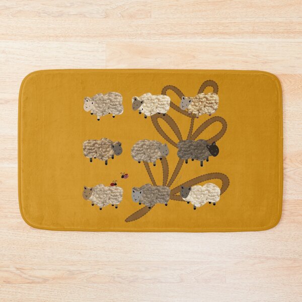Item preview, Cute rustic sheep for eco friendly sustainable farming friends. Caroline Laursen original designed and sold by Caroline Laursen.