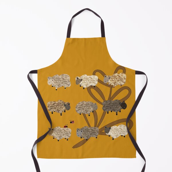 Item preview, Cute rustic sheep for eco friendly sustainable farming friends. Caroline Laursen original designed and sold by Caroline Laursen.