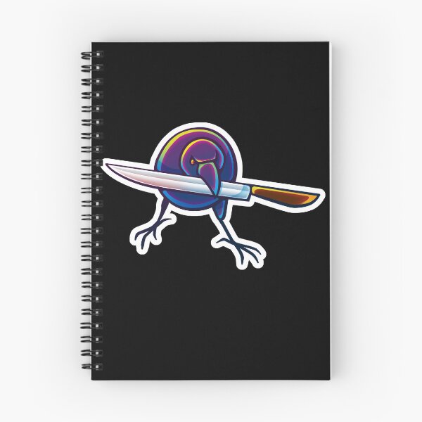 Item preview, Crow Raven with a Knife Meme designed and sold by opalcoart.