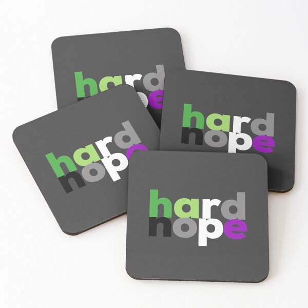 Item preview, hard nope. Aroace Pride designed and sold by Subtle Pride Shop.