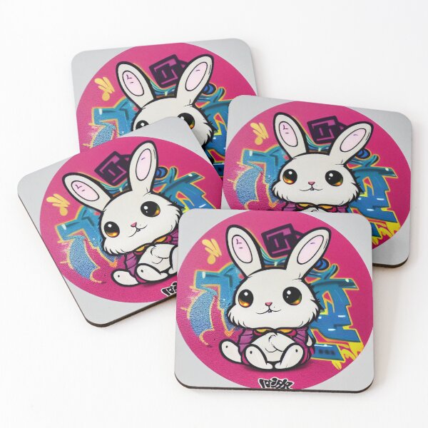 Item preview, Chibi Bunny Rabbit Cute Anime Sticker designed and sold by friskyfoxtrot.