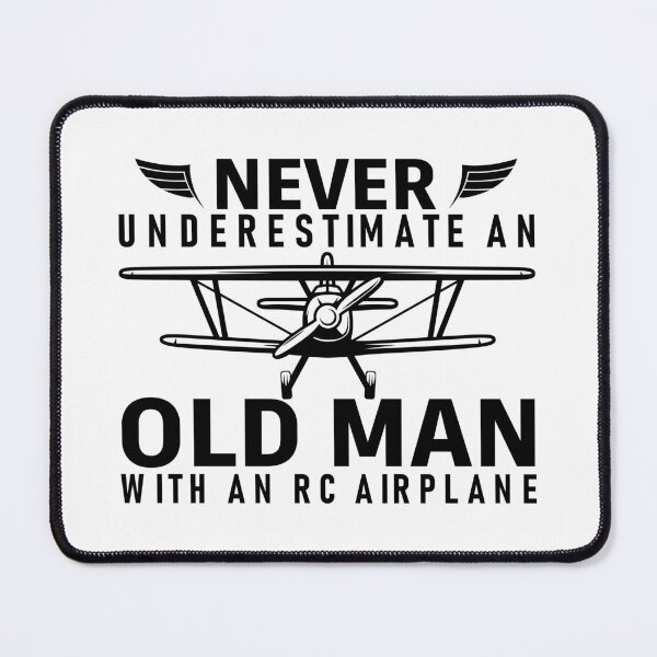 Item preview, Never Underestimate An Old Man With An RC Airplane designed and sold by jaftees.