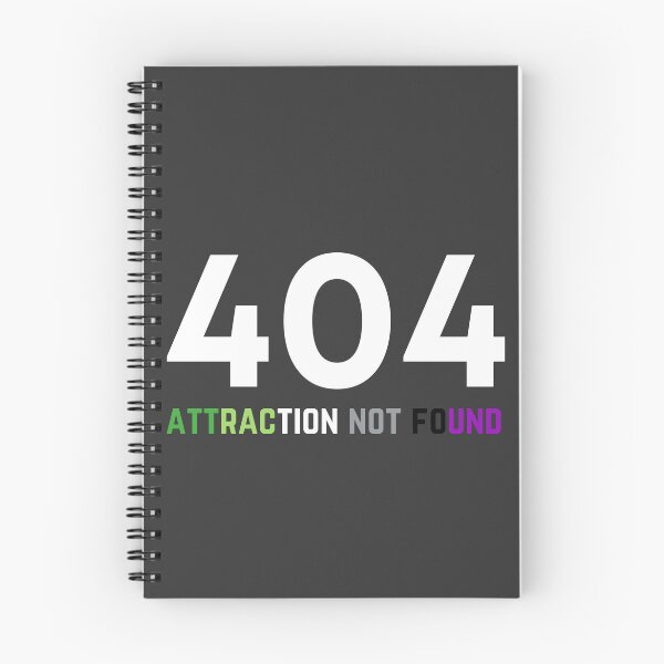 Item preview, 404 Aro Ace Attraction Not Found. Aroace Pride designed and sold by Subtle Pride Shop.