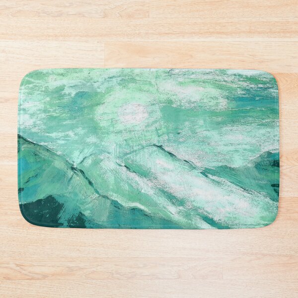 Item preview, Green mountain landscape design designed and sold by WorldOfWendyArt.
