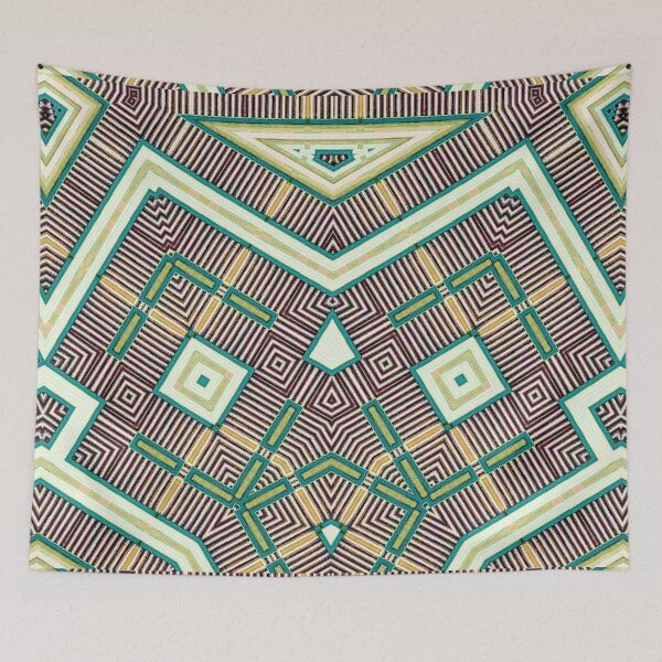 Item preview,  ARUBA - ORANJESTAD ABSTRACT GEOMETRIC ARCHITECTURE PAINTED  -  ARUBA ONE HAPPY ISLAND designed and sold by Ralek.
