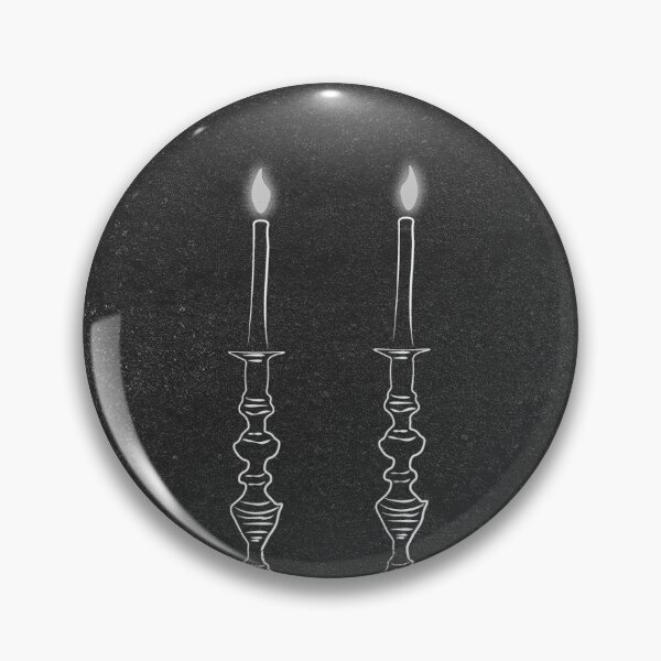 Item preview, Gemini:"In this darkness, a twin flame can help" designed and sold by aceofwands1.