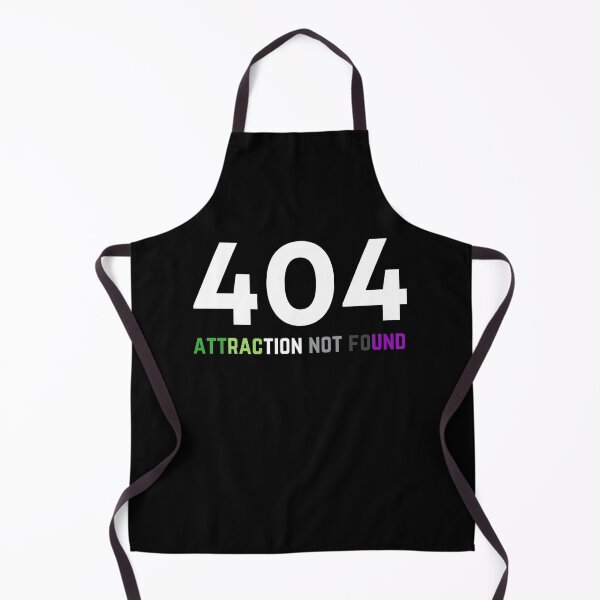 Item preview, 404 Aro Ace Attraction Not Found. Aroace Pride designed and sold by Subtle Pride Shop.