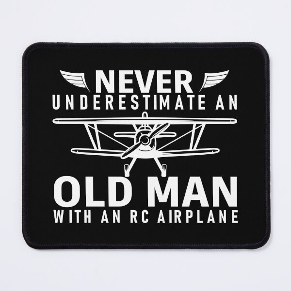 Item preview, Never Underestimate An Old Man With An RC Airplane designed and sold by jaftees.