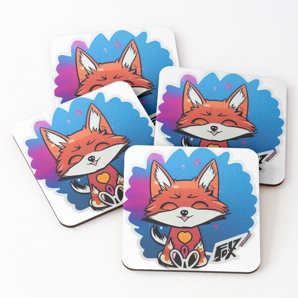 Item preview, Chibi Fox Cute Chibi Anime Sticker designed and sold by friskyfoxtrot.