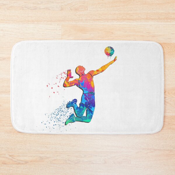 Item preview, volleyball player attacks the ball designed and sold by princevb2011.