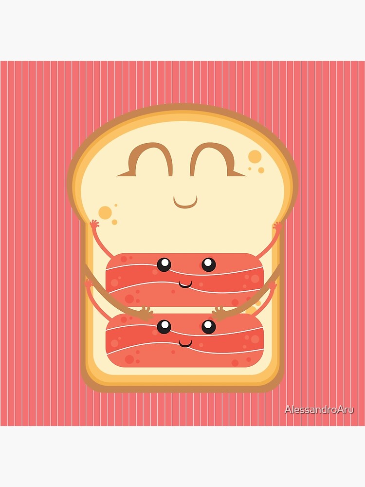 Thumbnail 3 of 3, Photographic Print, Hug the Bacon designed and sold by AlessandroAru.