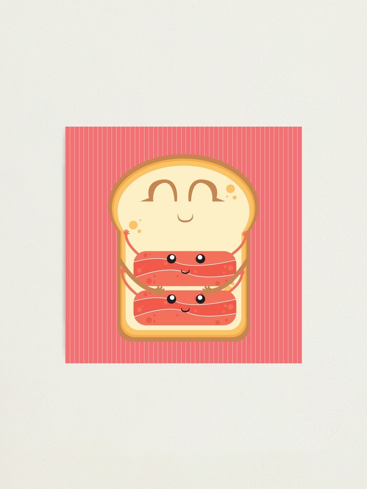 Thumbnail 1 of 3, Photographic Print, Hug the Bacon designed and sold by AlessandroAru.