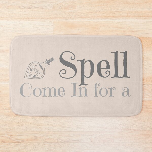 Item preview, Come In for a Spell in Halloween - Grayscale  Version designed and sold by st0n0ga.