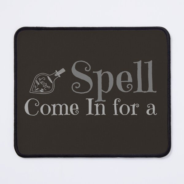 Item preview, Come In for a Spell in Halloween - Grayscale Version designed and sold by st0n0ga.
