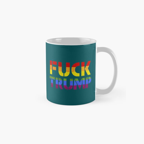 Item preview, Fuck Trump LGBT Rainbow Flag 2020 Election Lesbian Gift   designed and sold by BriWeise1.