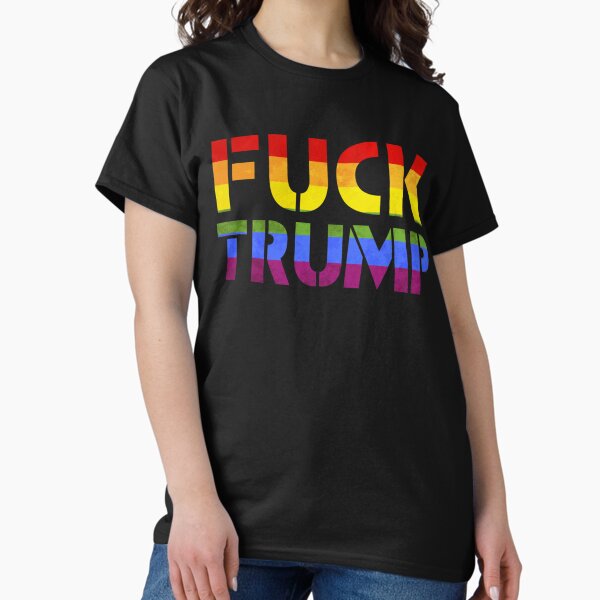 Item preview, Fuck Trump LGBT Rainbow Flag 2020 Election Lesbian Gift   designed and sold by BriWeise1.