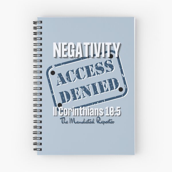 Item preview, NEGATIVITY ACCESS DENIED II Corinthians 10:5 - Steel designed and sold by TheReporter1.