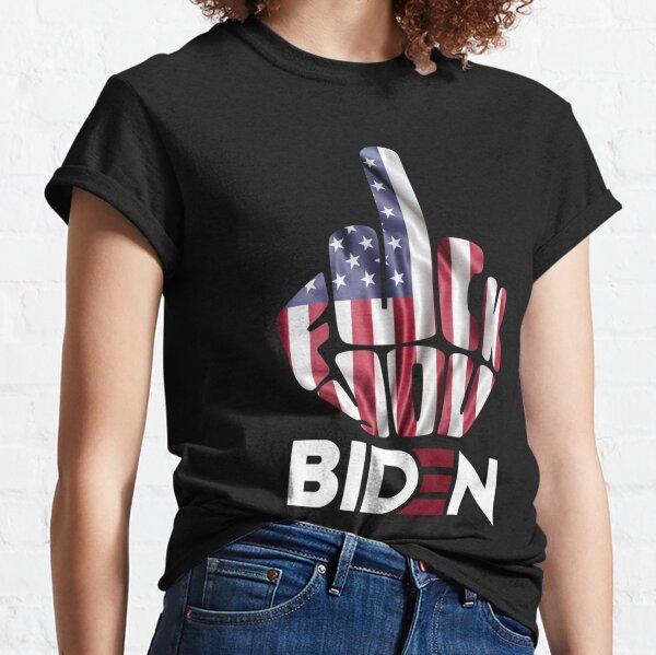 Let's Go Brandon T-shirt, Trump Flip Off Biden Tee, Donald Trump Shirt,  Nascar Chant, Political, Joe Biden, Flip the Bird, Middle Finger